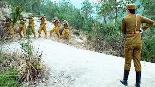 6名日軍包圍落單國軍女軍官，卻不料她是功夫大師，被狠狠教訓！