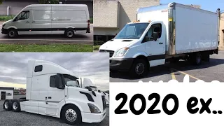 Каков был мой 2020 год! CDL, Semi truck, Box Truck. Обо всем немного. Дальнобойщик в США