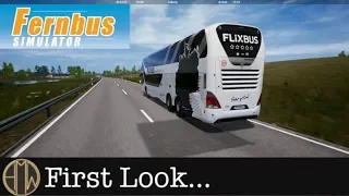 FERNBUS Coach Simulator - First Look (with Neoplan Skyliner)