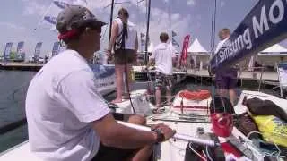 Tour de France à la Voile : the crews are preparing the boats for the Mediterranean