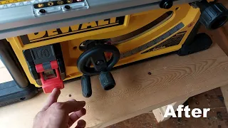 Soft-start module on DeWalt DWE7492