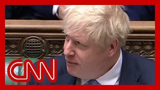 Boris Johnson compared to Donald Trump in UK parliament