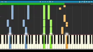 Cash Cash - Surrender (Official Acoustic Version): Synthesia Piano Tutorial