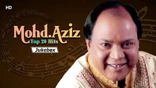 मो. अज़ीज़ के सुपरहिट गाने | Top 20 Hits Mohd. Aziz - Mashup | Video Jukebox