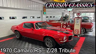 1970 Chevrolet Camaro Z/28 RS tribute | Cruisin Classics