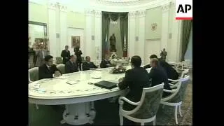 Italian premier meeting President Putin