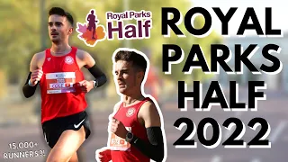 ROYAL PARKS HALF MARATHON 2022 - RACE DAY VLOG