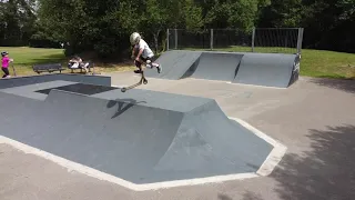 Killing My Local Skate Park Till It Broke My Elbow