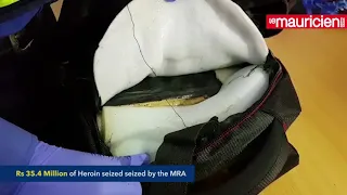 Rs 35 400 000 d'héroïne saisies à l'aéroport SSR