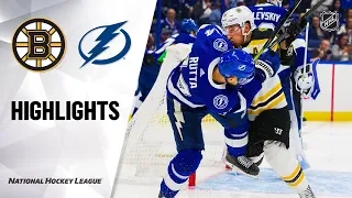 NHL Highlights | Bruins @ Lightning 12/12/19