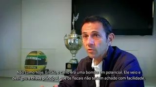 Éric Comas falando de Ayrton Senna