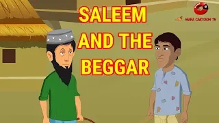 Saleem And The Beggar | Moral Stories for Kids in English | Maha Cartoon TV English