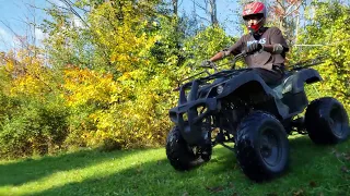 2017 TaoTao 150cc ATV Review + Test & Light Off Roading