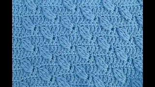 Crochet Embossed Leaf Stitch