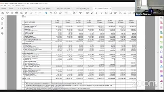 Senate Finance Committee Budget Briefing-June 1