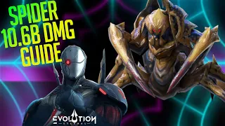 Spider 10.6B DMG Guide | Dominic is Insane & Jaina a Monster | Eternal Evolution