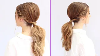 Twist Ponytail Hair Tutorial !