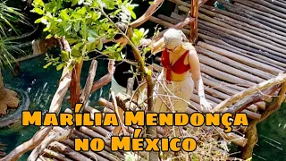 Marília Mendonça se divertindo no México! Stories.