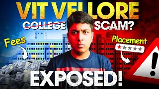 VIT Vellore: Big SCAM EXPOSED | Worth it in 2024?❌