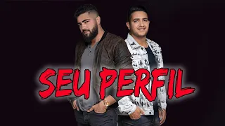 SEU PERFIL - HENRIQUE E JULIANO - ( LETRA / LYRICS )