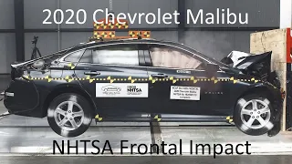 2020-2023 Chevrolet Malibu NHTSA Full Overlap Frontal Crash Test