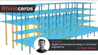 Rhino User webinar: Applied computational design in structural engineering, by Timo Nielsen