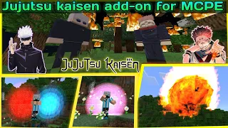 Jujutsu Kaisen Mod For MCPE 1.20 | JJK mod for Minecraft Pocket Edition 1.20 |