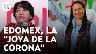 PRI vs Morena: ¿Podrá Alejandra del Moral ganar el Estado de México frente a Delfina Gómez?