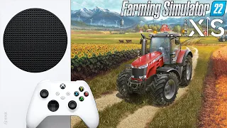 Farming Simulator 22 СТАНЬ НАСТОЯЩИМ ФЕРМЕРОМ Xbox Series S 1080p 60 FPS