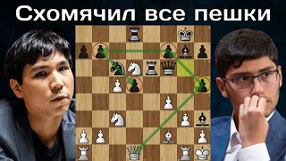 У.Со - А.Фирузджа 🐹 Speed Chess Championship 2023 ♟ 1/4 ♟ Шахматы