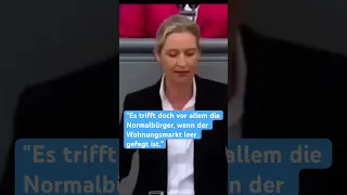 Riesen-Tumult im Parlament bei der Rede von Alice Weidel #weidel #aliceweidel #afd #ampel