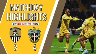 HIGHLIGHTS Notts County vs Sutton United 27/02/24 EFL2