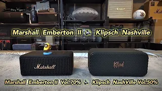 Marshall Emberton II vs Klipsch Nashville
