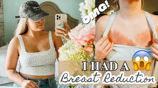 BREAST REDUCTION SURGERY | Week of Vlog