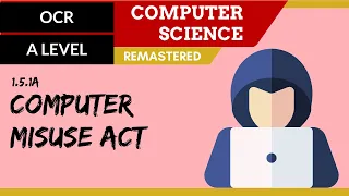 108. OCR A Level (H046-H446) SLR16 - 1.5 Computer Misuse Act