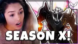 robots?! fortnite season 10 reaction - valkyrae fortnite