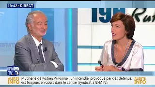 Jacques Attali parle de Présents parallèles sur BFM TV