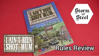 I Ain't Been Shot, Mum Rules Review | Storm of Steel Wargaming