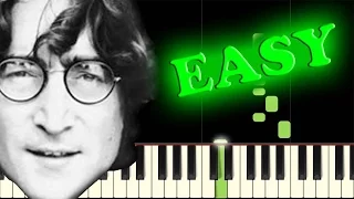 THE BEATLES - ALL YOU NEED IS LOVE - Easy Piano Tutorial