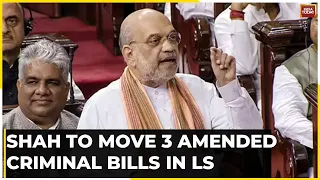 Amit Shah To Move 3 Amended Criminal Bills In LS; Home Minister's Reply In Parliament Expected Today