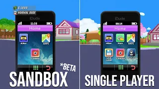 Dude Theft Wars Sandbox Mode (Beta) vs Single Player Mode !!! 🤔🤔🤔 What's The Difference ???