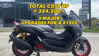 Yamaha NMAX 2024 Upgrade to 215cc: Enhanced Performance at What Cost?