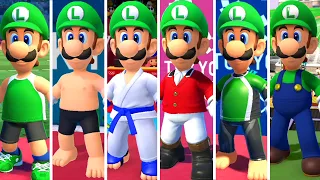 All Luigi Outfits - Mario & Sonic at the Olympic Games Tokyo 2020 | JinnaGaming