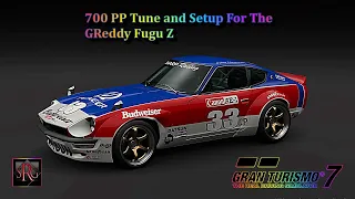 GT7 -  The Best 700 PP tune and Setup For The GReddy Fugu Z