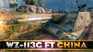 WZ-113G FT • CHINESE MONSTER • WoT Gameplay