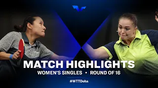 Xiaoxin Yang v Pesotska Margaryta | WTT Star Contender Doha 2021 | WS R16