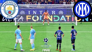 FIFA 23 | Manchester City vs Inter | UCL Final - Ronaldo Messi Neymar Haaland - Penalties