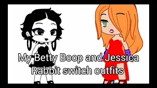 What if my Betty Boop's and Jessica Rabbit switch outfits?