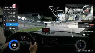 992 GT3 RS @ Red Bull Ring┃GoPro video with Dragy Lap overlay┃LAPOLE onboard cam mount