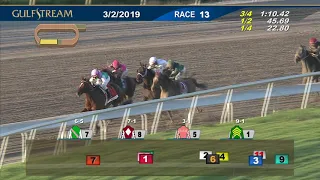 Gulfstream Park March 2, 2019 Race 13